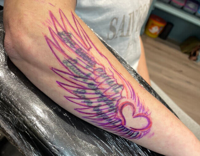 12 Wings Neck Tattoo Ideas To Inspire You  alexie