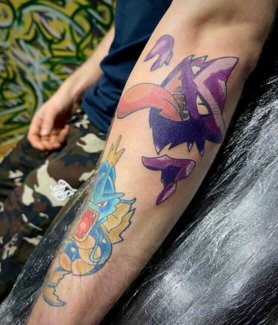 Pokemon tattoo by teganrush  Pokemon tattoo Ink tattoo Gamer tattoos